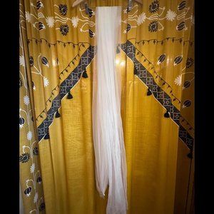 118" ivory veil